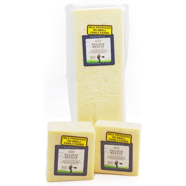 Cheddar Cheese - Prairie Breeze White Cheddar Cheese 8 oz.