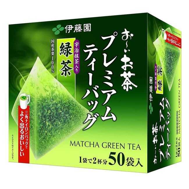 Itoen Oi Oicha Premium Uji Matcha Tea Bag 50 Bags