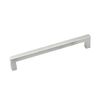 BOZONLI Silver Stainless Steel Cupboard Handle, Kitchen Door Handles Cabinet Drawer Knobs and Pulls, 224mm, 2 Pack
