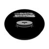 Funny Robot Vacuum dust whisperer efficient robot cleaner PopSockets Standard PopGrip