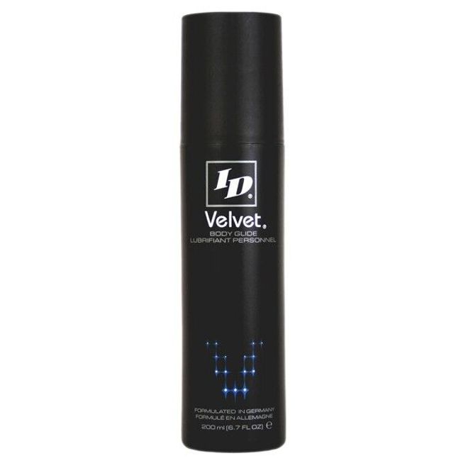 ID Velvet Body Glide Lubricant 4.2oz - Silicone-Based Personal Lube