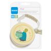 MAM Pod Pacifier Bag Convenient for Storing 2 Pacifiers Pacifier Box with Velcro Fastening for Flexible Attachment, Turtle