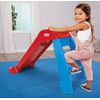 Little Tikes First Slip And Slide, Easy Set Up Playset for Indoor Outdoor Backyard, Easy to Store, Safe Toy for Toddler,Kids (Red/Blue), 39.00''L x 18.00''W x 23.00''H