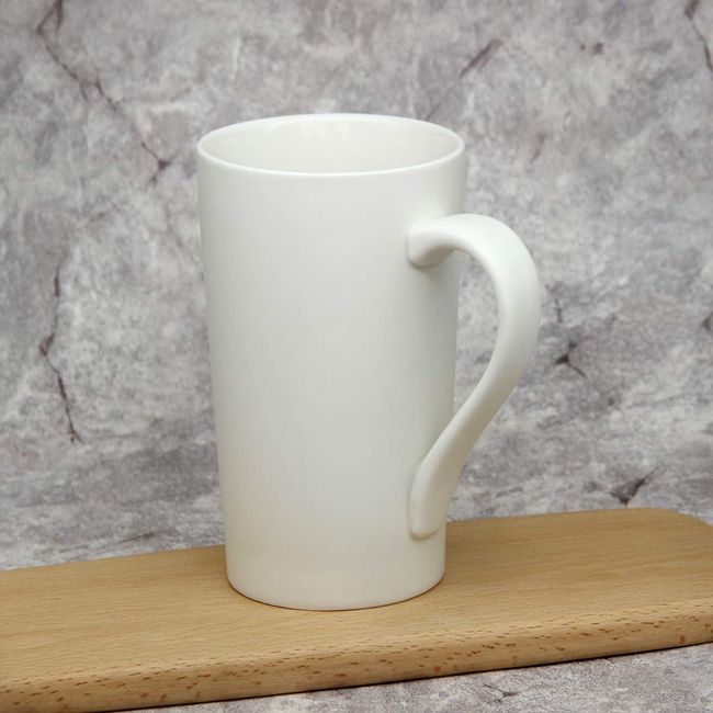  20 Ounces Large Coffee Mugs, Smilatte M007 Plain Tall