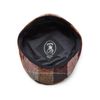 City Sport Cool Comfort | Checked Flat Cap (as8, Numeric, Numeric_7_and_3_eighths, Brown)