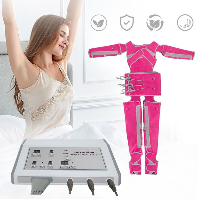 Pressotherapy Air Pressure Lymphatic Drainage Device Infrared Body Slimming Suit