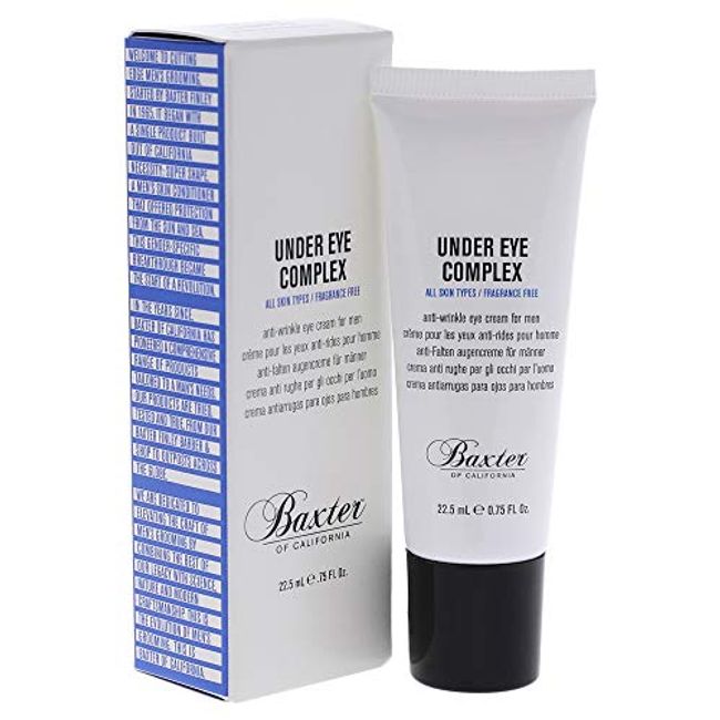 Baxter of California Under Eye Cream for Men | Depuffing and Line Reducing | Unscented | 0.75 fl oz