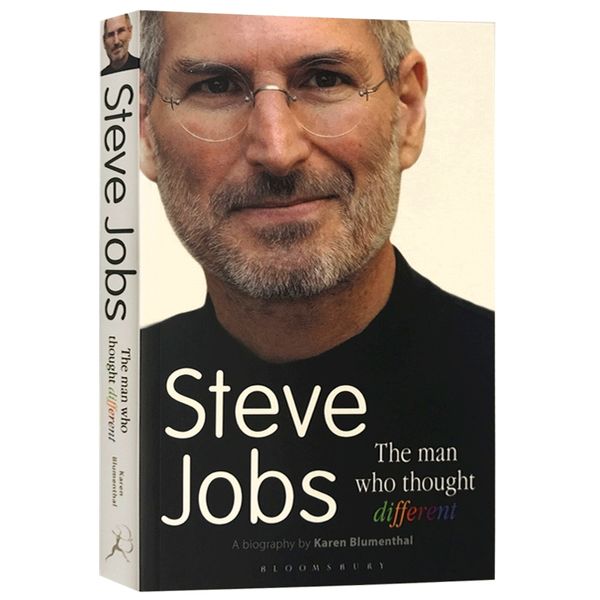 乔布斯传 英文原版 Steve Jobs The Man Who Thought Different 思考与众不同的男人 全英文版商业人物传记 苹果教父 进口英语书籍