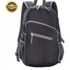 Lightweight 8oz Hiking Foldable Backpack Fold UP Back Pack Water Resistant Black