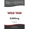 Wild YAM - 8,000mg Capsules - Powerful Formula (90 Capsules)