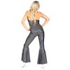 Widmann 05012 70s Disco Jumpsuit, Solid, Multi-Coloured, M