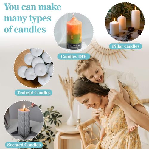 CARGEN Paraffin Wax for Candle-Making - White Paraffin Wax Beads,Paraffin Wax Bulk,Paraffin Wax Candle,Paraffin Candles,Paraffin Wax Pellets for DIY Craft,Candle Making,Waterproofing, Furniture