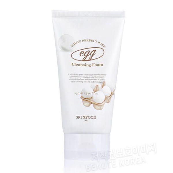 Skinfood Egg White Perfect Pore Cleansing Foam 150ml_MC