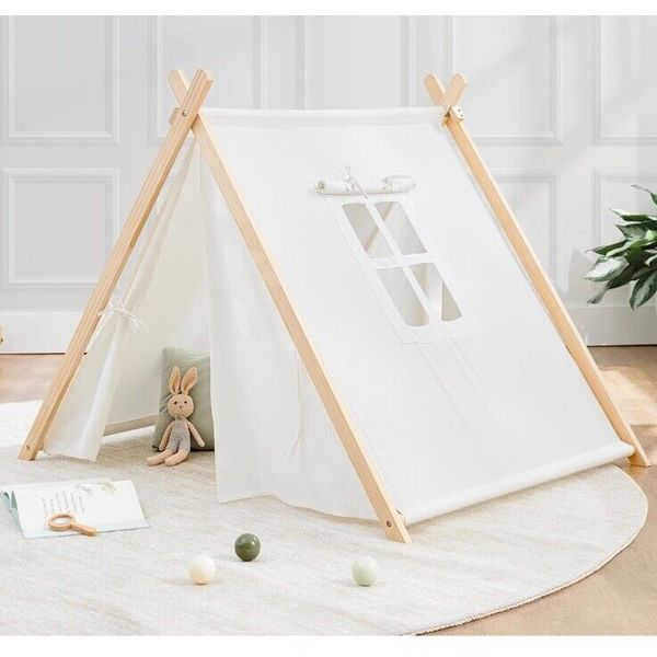 Comfy Cubs Kids Play Tent Color Wood