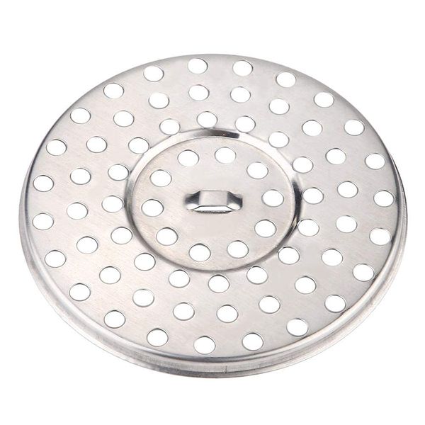 8.5cm In Diameter Stainless Steel Round Shower Floor Drain Balcony Floor Drainage Gully