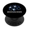 Biohacker Biohacking your Biology Anti-Aging DNA Biohack PopSockets Swappable PopGrip