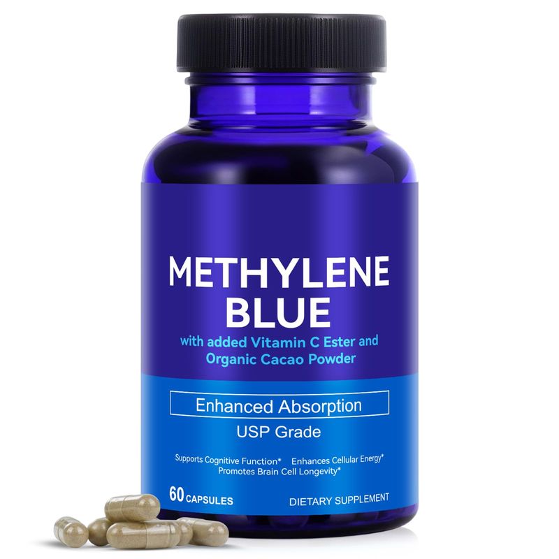 Methylene Blue Capsules, USP Grade Capsule Form Methylene Blue 12 Mg ...