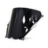 ABS Black Double Bubble Windscreen Windshield for 2007-2008 Suzuki GSXR1000