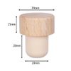 19mm 'Cockapoo' Wooden Bottle Stopper/Cork (BS00023249)
