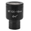 WF10X 18mm High Eyepoint Wide Angle Eyepiece Lens for Biological Microscope