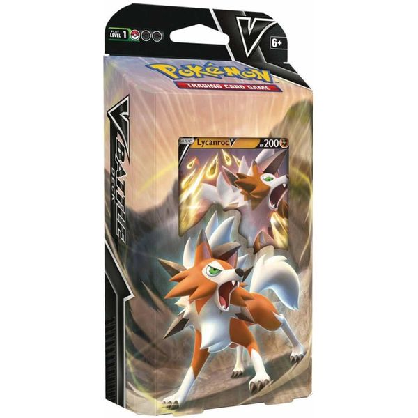 Pokemon TCG: Lycanroc V or Corviknight V Battle Deck