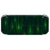 PlayVital Full Set Protective Sticker Sticker for Switch OLED Models, Custom Vinyl Sticker Skin Sticker for Switch OLED Console & Joycon & Dock & Grip [Messy Code]
