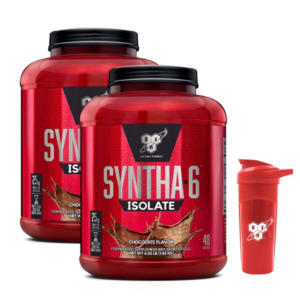 [+Shaker] 1&amp;1 Synta6 Isolate 1.82kg Choco / Complex Protein Synta6 Isolate Whey Protein