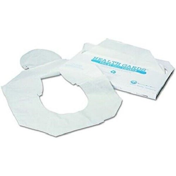 HOSPECO Half-Fold Toilet Seat Covers White 1,000ct Health Gards HG-1000