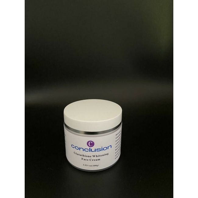 Conclusion Glutathione Whitening Face Cream