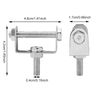 Motorcycle Fog Light Mounting Brackets Aluminum Alloy Adjustable Light Fixing Holders, 2PCS