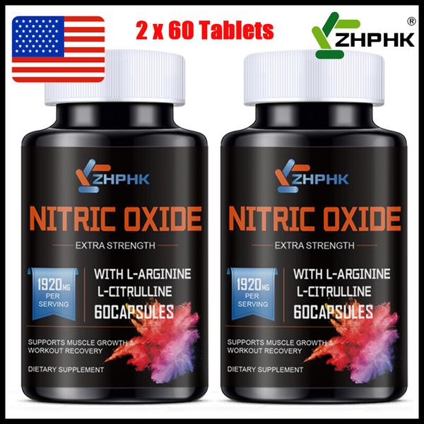 Nitric Oxide Booster 1920mg Tablets Blood Circulation and Flow,Endurance/Energy