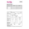 Burda Style Sewing Pattern B6110 Misses' Trousers
