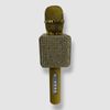 Tzumi Gold PopSolo Gem Edition Bling Karaoke Speaker Bluetooth Microphone