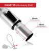 SPARES2GO Adjustable Telescopic Rod Pipe Compatible with Bosch Vacuum Cleaner (35mm)