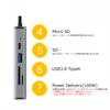 Princeton UB-CDOC9 9-in-1 USB Type-C Docking Station (PD100W Compatible, 4K Output, Lightweight, Multi-Display)