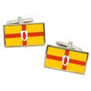 Ulster (Ireland) Flag Cufflinks in Box