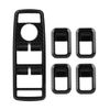 KIMISS 5Pcs Car Window Switch Button Cover, ABS Window Switch Frame for A B C E CLA GLA GLK ML GLE Class W204 W212