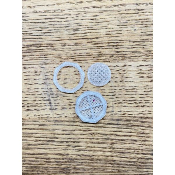Watchmakers Mini Cleaning Machine Baskets Non Scratch w/ Screw On Lid 2 Per Ordr