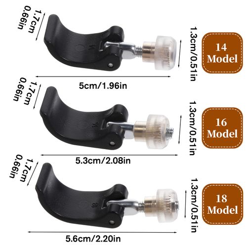 Trekking Pole Lock Replacement, 6 Pcs Walking Pole Clamp External Quick Flip Trekking Stick Locking Clips with Nut Screws for Climbing, Hiking, Camping, Backpacking