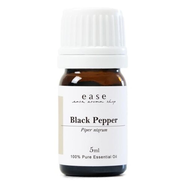 ease Aromatherapy Oil Essential Oil Black Pepper 5ml AEAJ Certified Essential Oil