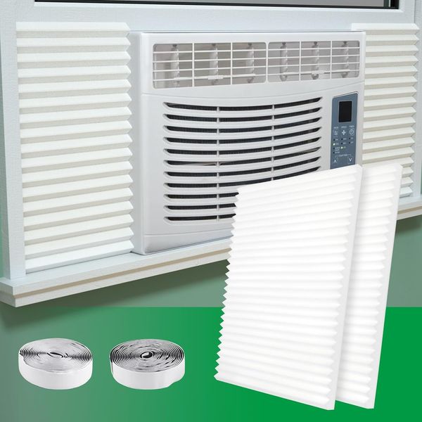 Insulated Foam Window Air Conditioner Seal Panels for Year-Round Comfort