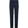 CMP Boys' Zip-Off Trousers, Blue-Lime Green, 116 cm