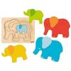 Layered Puzzle Elephant (Wooden Puzzle)