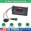 DC12-80V 30A Soft Start PWM Motor Speed Controller LED Digital Display Panels IS