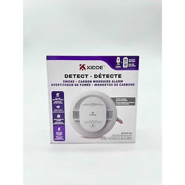 Kidde DETECT Combination Smoke & CO Alarm 10-Year Backup Battery 30CUA10-VCA