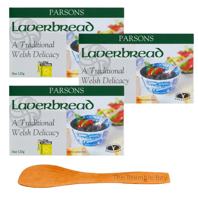 The Bramble Bay Parsons Laverbread 120g | Traditional Welsh Delicacy ...