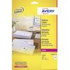AVERY Laser Labels 99.1x38.1mm White P40 L7163M