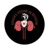 Funny Kidney Stone Survivor PopSockets Swappable PopGrip