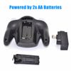 Gamecube Controller Wireless With Adapter Wavebird for Classic Wii GC NGC Black