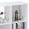 9 Cube Storage Wooden Bookshelf Organizer Customizable W/5 Removable Back Panels
